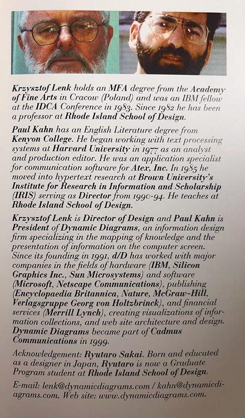 Profile of Krzysztof Lenk and Paul Kahn from UNDERSTANDING USA
